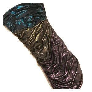 Sexy Strapless multicolored tube dress